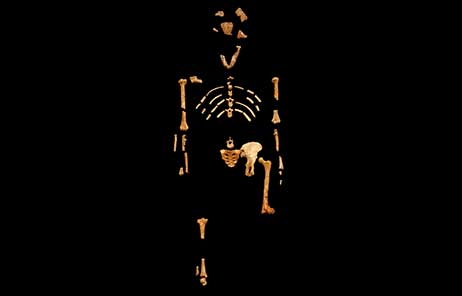 El punto donde encontraron a Lucy (Adis Abeba, Etiopía)